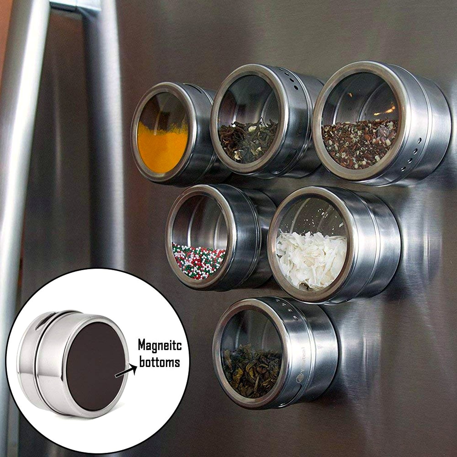 MagSpice Rack Magnético de Especias 12 Frascos Cookatia — foto 3